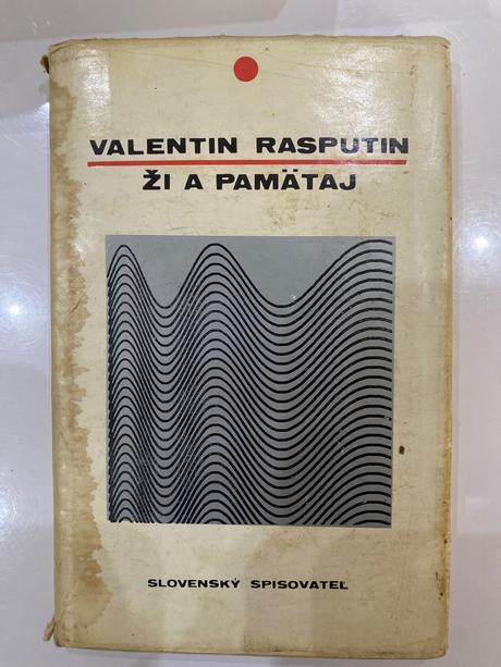 Kniha- ži a pamätaj - valentin rasputin, 