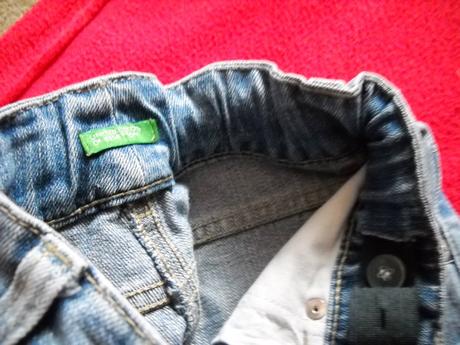 Trojštvrťové rifle alebo po kolená, benetton,128