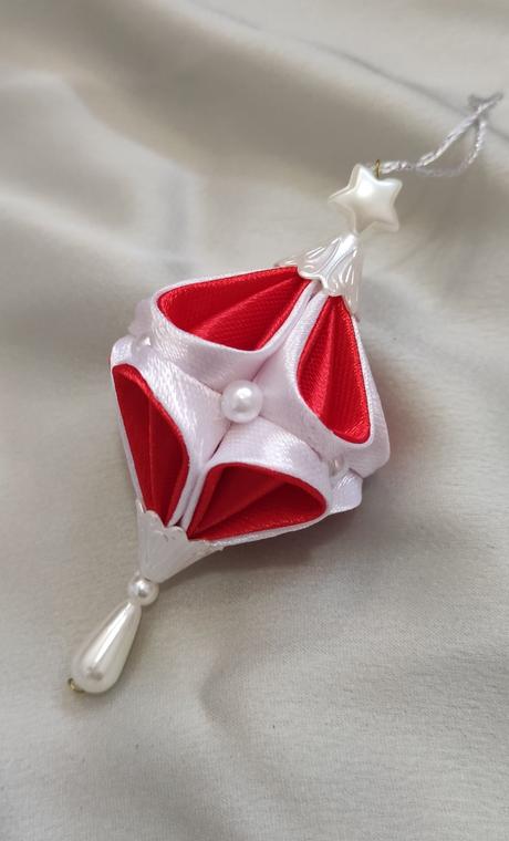 Saténová kvapka dvojfarebná, 