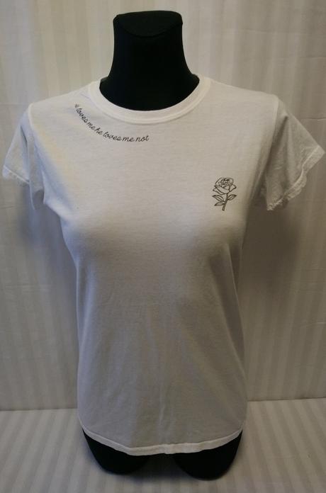 Dámsky biely top s motívom a nápisom, boohoo, m