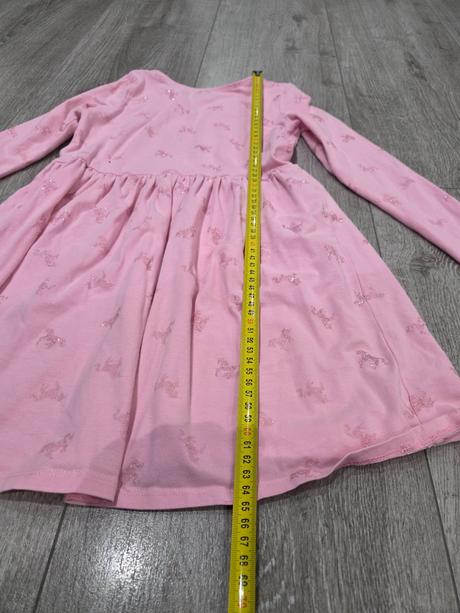 Šaty jednorožec, h&m,128