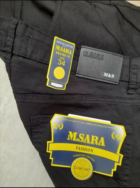 Zľava pánske elegantno-športové nohavice, l