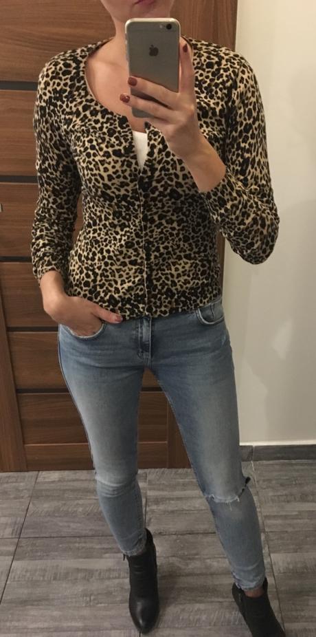 Svetrik na zapínanie, clockhouse,m