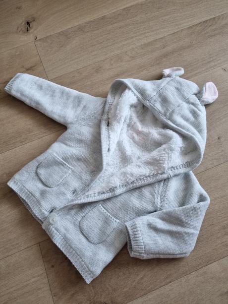 Teplá mikina s kapucňou, f&f,86