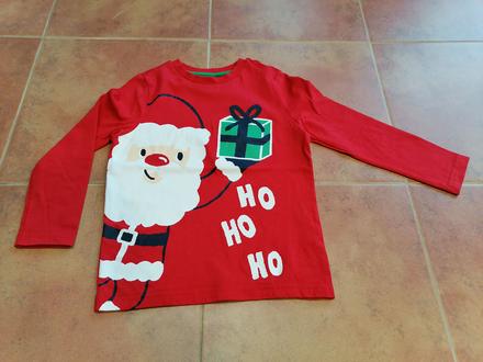 Tričko santa, veľ. 116, f&f,116