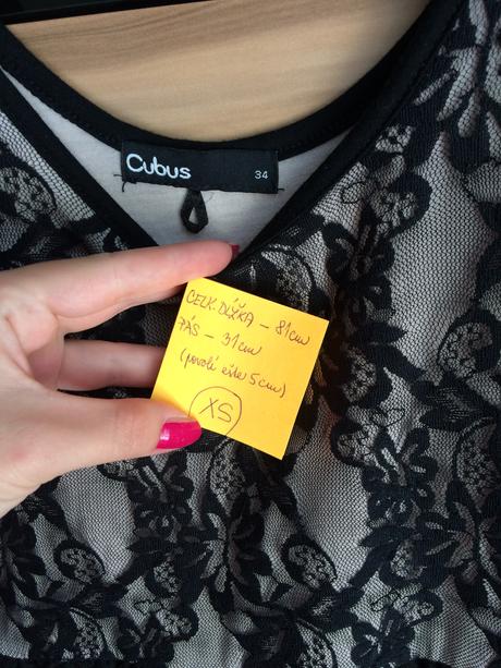 Krásne šaty, cubus,xs