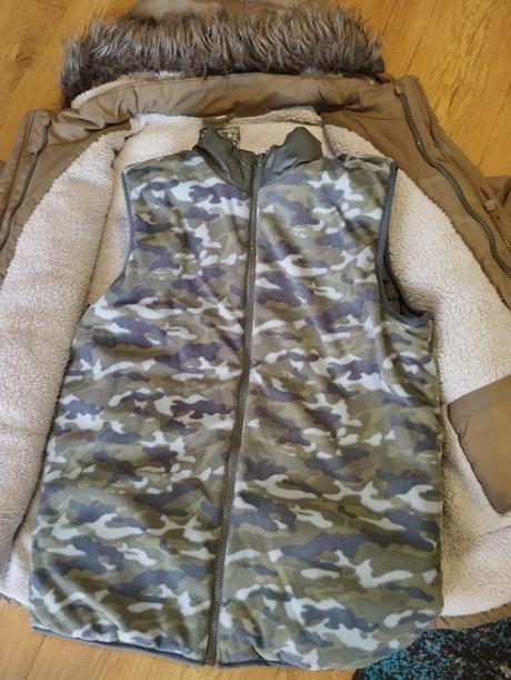 Zimná bunda pre chlapca 2v1, f&f,158