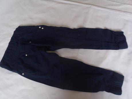 Tmavomodré letné nohavice, 104