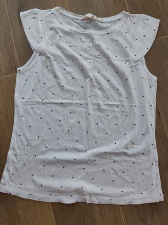 Bavlnené tehotenské tričko h&m, h&m,m