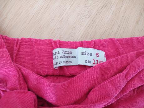 Šortky pre dievča, zara,116