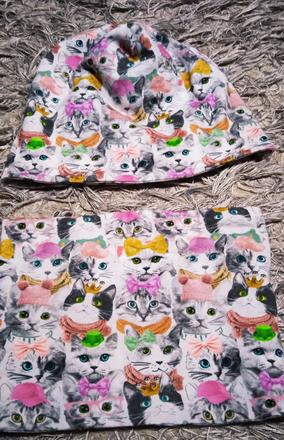 Čiapka +nakrčnik 152-158, 158