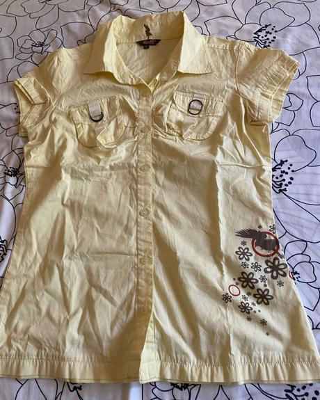 Bavlnená košeľa kenvelo s potlačou v. m- 40-42, kenvelo,m