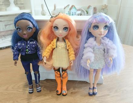 Krásne bábiky z kolekcie rainbow high, 