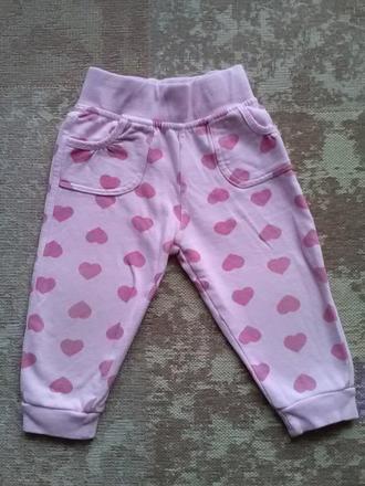 Nohavicové tepláky 80/86, dopodopo,86