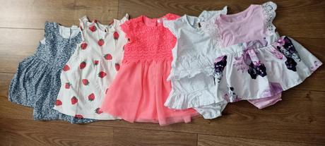 Balík šiat h&m, brendon a iné veľkosť 80, h&m,80