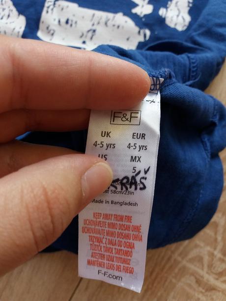 Tričko 110, f&f,110