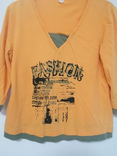 Tričko s dlhým s 3/4 rukávom veľkosť 46, 46