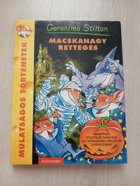 Geronimo stilton macskanagy rettegés,