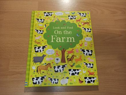 Usborne look and find on the farm,