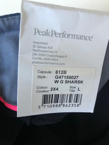 Športová sukňa zn. peakperformance, l