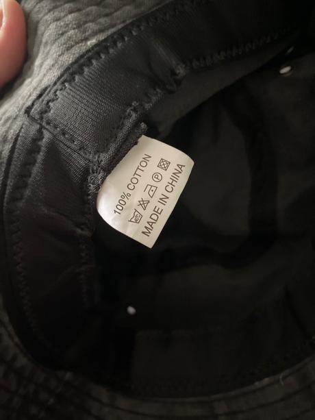 Antracitovy klobuk bucket hat, 