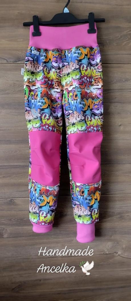 Zimné softshellky kombin.s reflexnym prvkom, 74 - 164