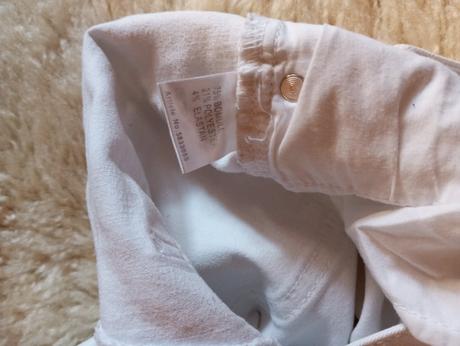 Biele trojštvrťové nohavice 36/38, 36