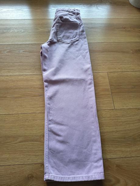 Široké trendy rifle, h&m,140