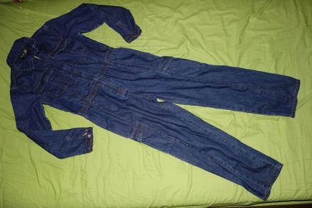 Riflovy overalcek denim lab zamira, 140