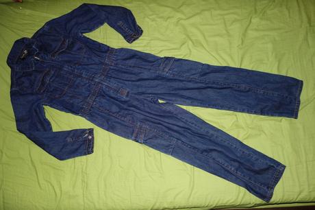 Riflovy overalcek denim lab zamira, 140