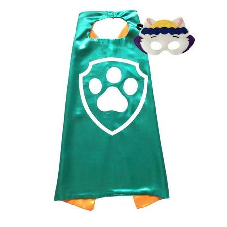 Paw patrol everest - maska a plášť spolu,