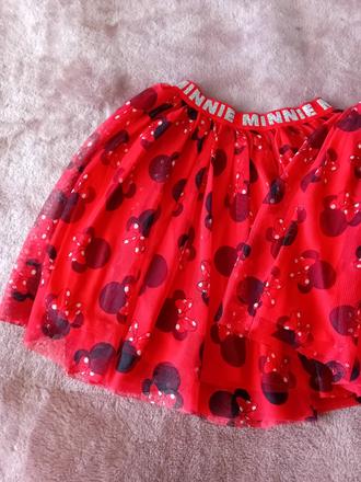 Minnie tylové sukne pre dvojičky dievčatá 128, 134, 128