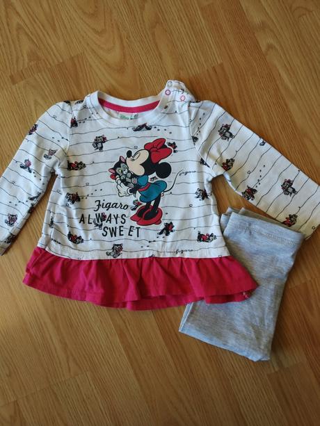 Súprava minnie 9-12 mesiacov., baby,80