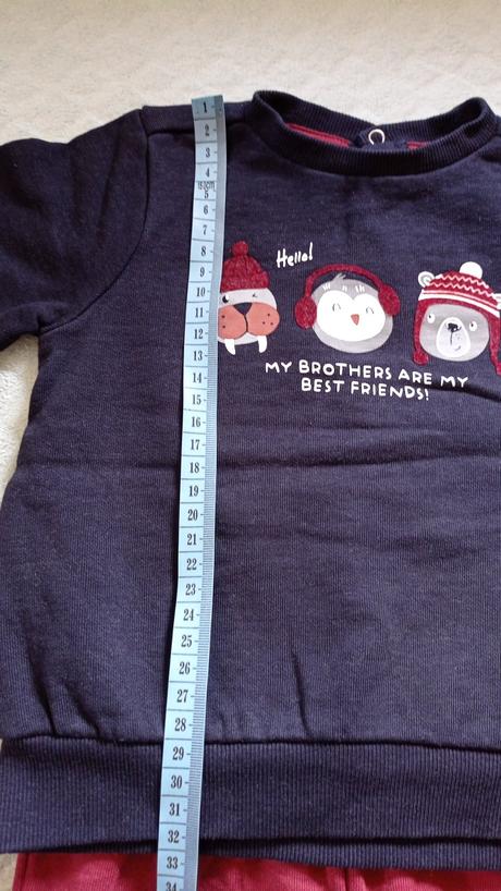 Tepláková súprava, tepláky a tricko, 80