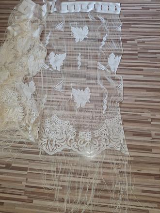 Maslová šnúrková záclona, 