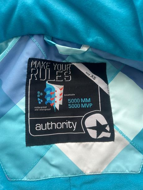 Lyžiarska vetrovka, authority,xs