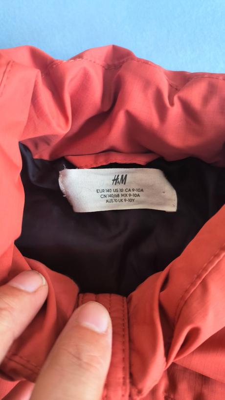 Vodoodpudiva bunda, h&m,140