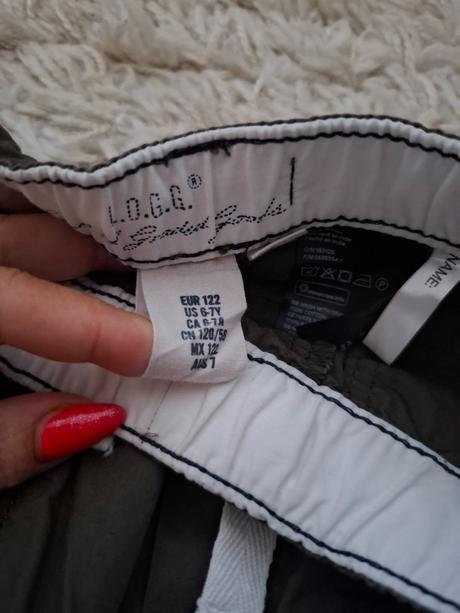 Tenké nohavice, h&m,122