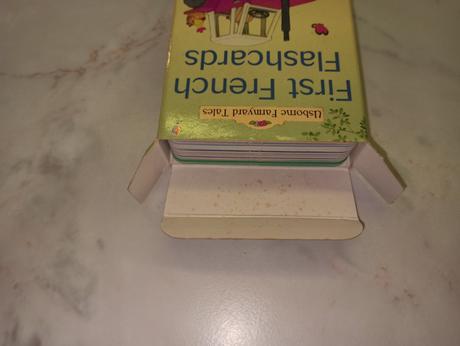 Usborne - first french flashcards,