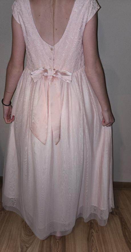 Krásne šaty vel.140 dlhé, h&m,140