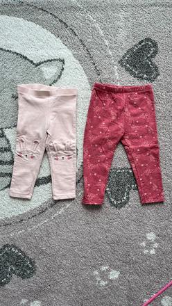 Zateplené legíny 2ks, 86