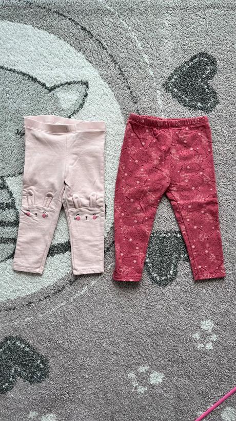 Zateplené legíny 2ks, 86