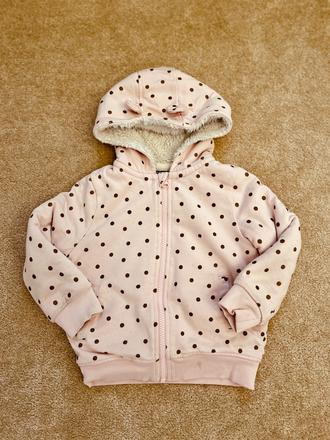 Mikina s kozuskom, lupilu,104