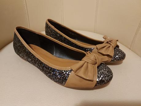 Trblietavé balerínky č. 38, deichmann,38
