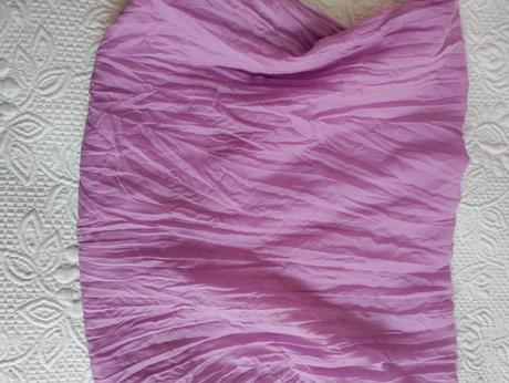 Šál tenký svetlo fialový, l