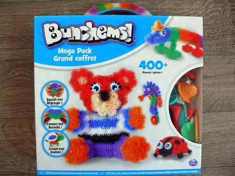 Bunchems zvieratká megabal.-kreatívna stavebnica, 