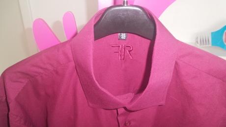 Panska bordova kosela s dlhym rukavom, 40