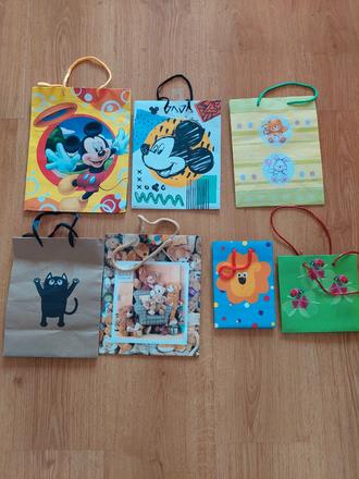 Darčekové tašky detský motív,