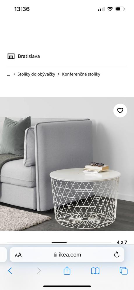 Konferenčný / odkladací stolík, 