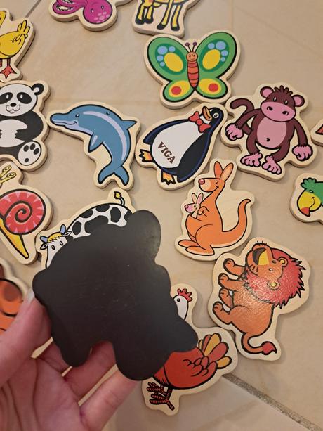 Magnetky zvieratká, 